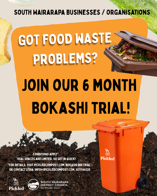 Pickled Compost Bokashi Bin Trial - South Wairarapa
