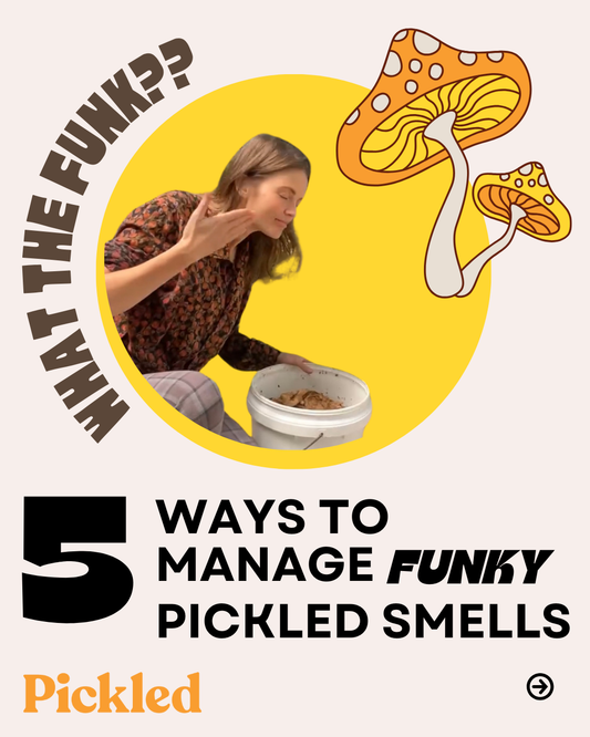 5 Ways to Manage Funky Odours with Pickled Food Scraps (Bokashi)